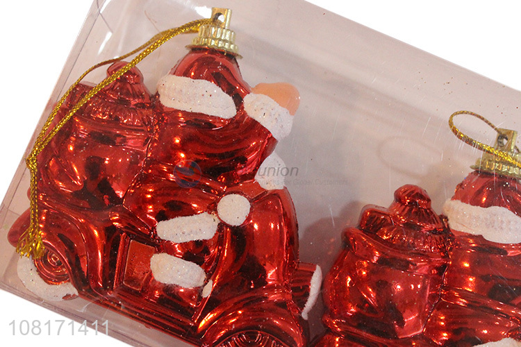 China supplier plastic Christmas pendants Christmas tree decorations