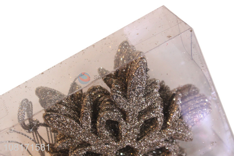 Low price Christmas snowflake ornaments Christmas party supplies