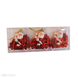 China supplier plastic Christmas pendants Christmas tree decorations