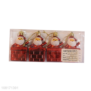 Hot selling plastic Christmas tree hanging decoration for gifts