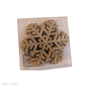 Good quality Christmas tree ornaments Christmas snowflake ornaments