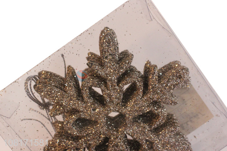 Low price Christmas snowflake ornaments Christmas party supplies