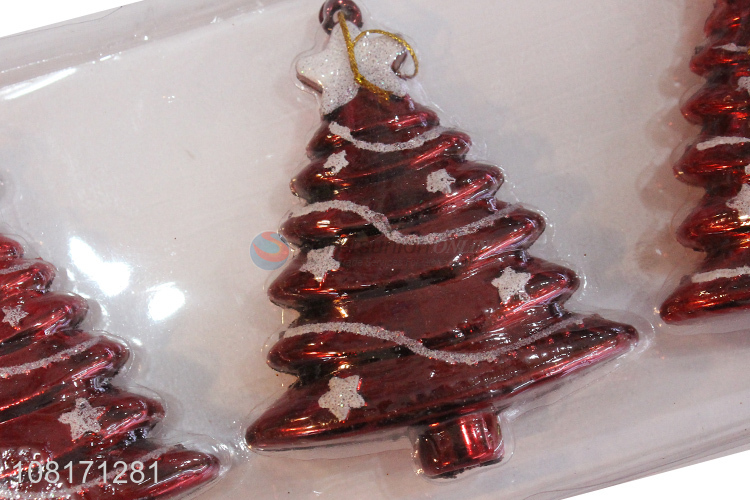 Online wholesale plastic Christmas tree pendant Christmas decoration