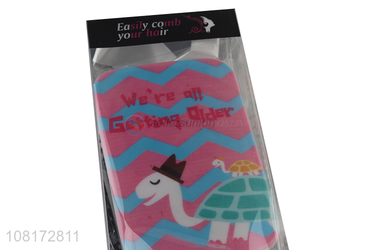Fashion Colorful Hair Comb Scalp Massage Hair Brush