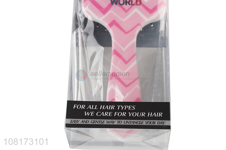 Best Quality Plastic Hair Brush Fashion Paddle Brush