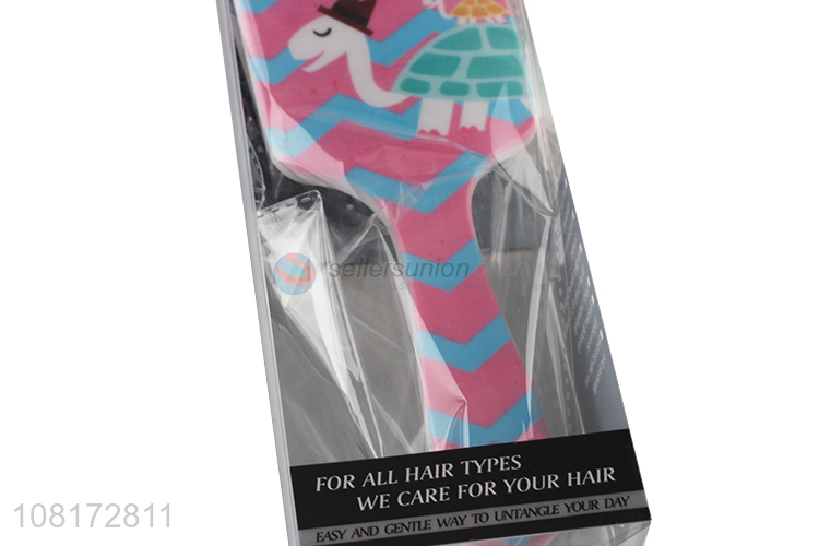 Fashion Colorful Hair Comb Scalp Massage Hair Brush