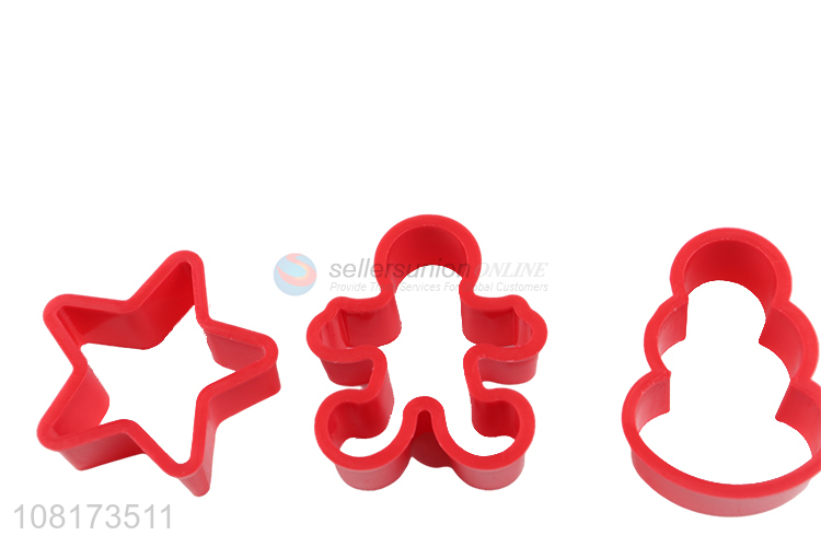 Best Quality 6 Pieces Plastic Cookie Cutter Cookies Mould Set