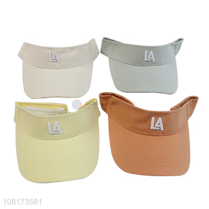 High quality cotton visors creative sun hat for sale