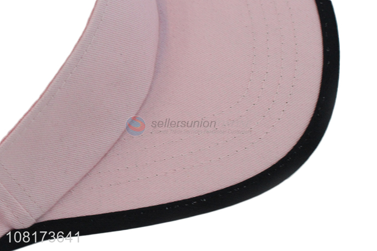 Best selling multicolor cotton visors universal sun hat