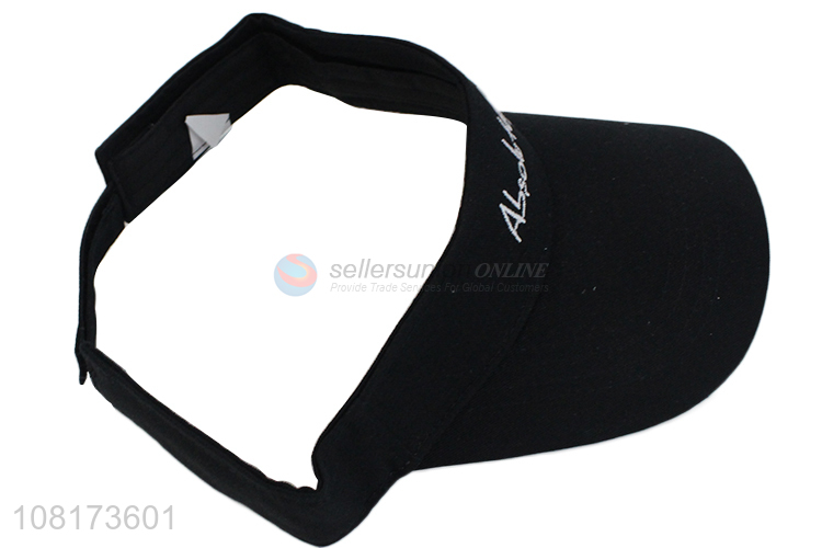 Factory wholesale creative cotton embroidery visors