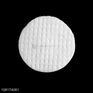 Low price wholesale round makeup cotton pads for ladies