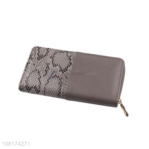 Yiwu market creative snake skin purse for ladies