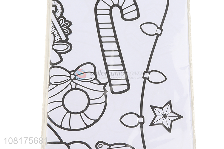 Online wholesale Christmas series kids painting toy drawing paper