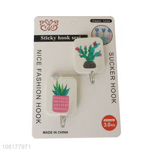 Best quality bathroom towel sticky hooks sucker hook for household