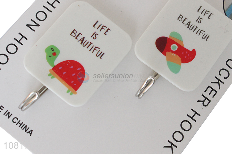 Online wholesale 2pieces heavy duty wall-mounted sticky hooks
