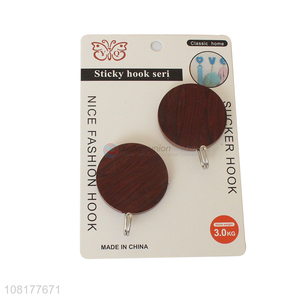 Online wholesale round door wall hanger sticky hooks