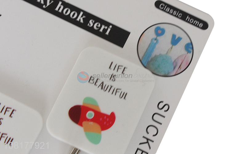 Online wholesale 2pieces heavy duty wall-mounted sticky hooks