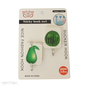 Latest products 2pieces sticky hooks for kitchen accessories