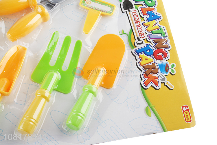 Wholesale outdoor plastic pretend play garden tool toys