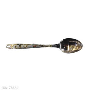 Online wholesale stainless steel dinner spoon rice scoop