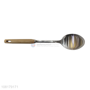Factory direct sale silver stainless steel dinner spoon