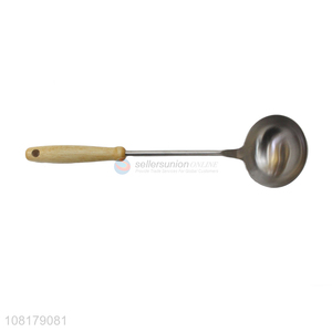Yiwu market stainless steel soup spoon kitchen utensil