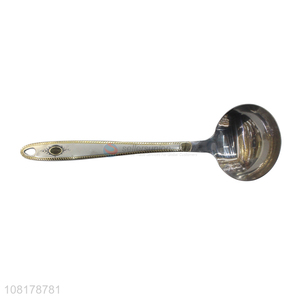 Factory direct sale long handle soup spoon kitchen utensils