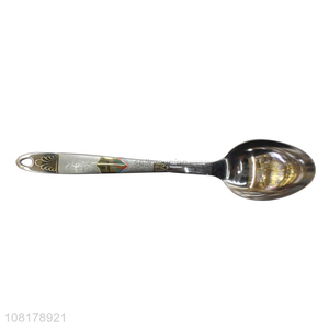 Yiwu market stainless steel dinner spoon kitchen utensils