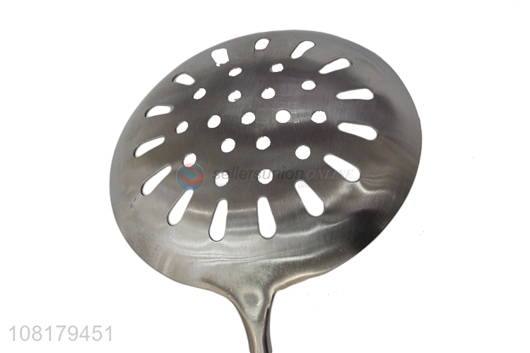 Yiwu wholesale stainless steel slotted spoon kitchen colanders