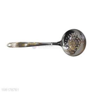 Wholesale price household stainless steel slotted spoon