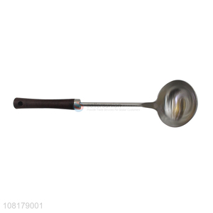 Good quality long handle soup spoon chef spoon for sale