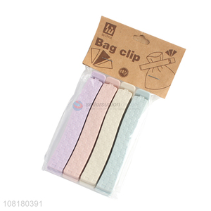 Low price plastic food snacks bag sealing clip plastic bag clips