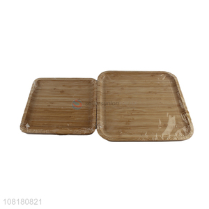 Yiwu supplier bamboo storge tray kitchen cooking plate