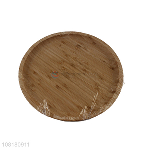 Good price round bamboo tray household kitchen supplies