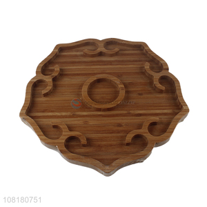 Good quality creative carved kitchen dinner plate for sale
