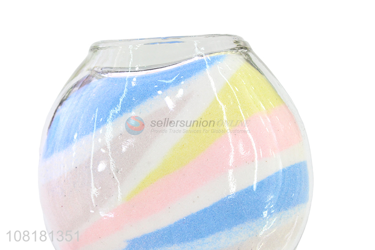 China products home decoration glass wishing bottle crafts for sale