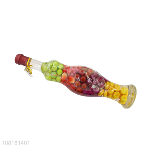 New style household glass crafts simulation fruit glass bottle