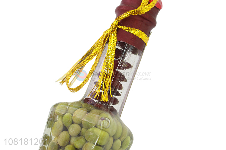 New products glass bottle crafts fake food filling glass jar