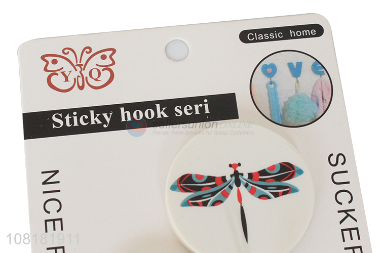 China supplier heavy duty wall hooks custom printed sticky hooks