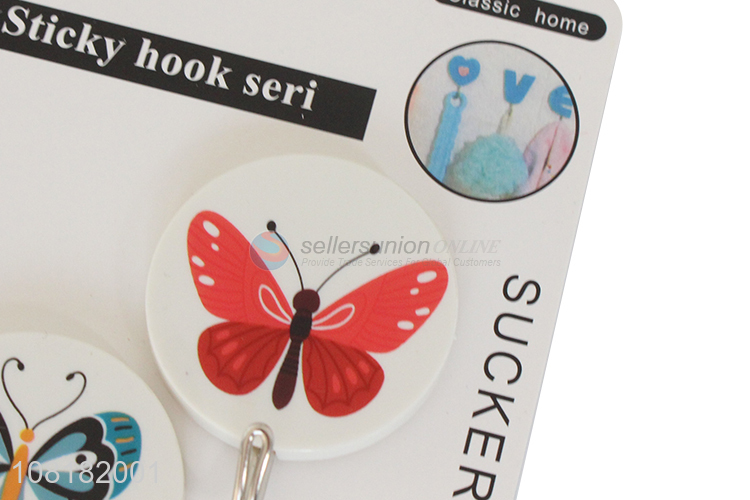 Yiwu market kitchen sticky hooks removable wall hooks for hanging