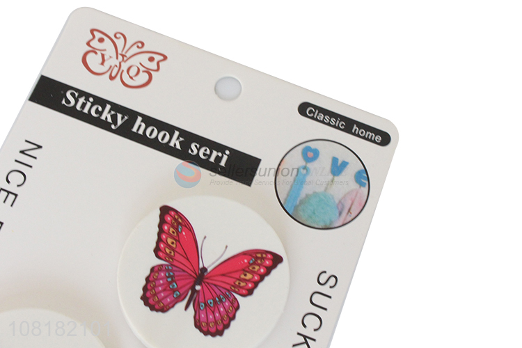 Recent design self adhesive wall hooks plastic towel hanging hooks