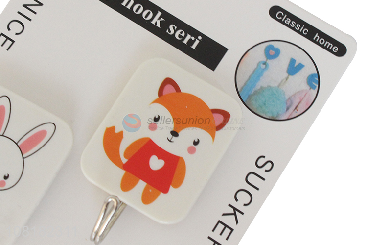 Good quality heavy duty wall hooks custom printed sticky hooks