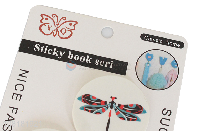 Good quality seamless wall mounted hooks cheap adhesive hooks