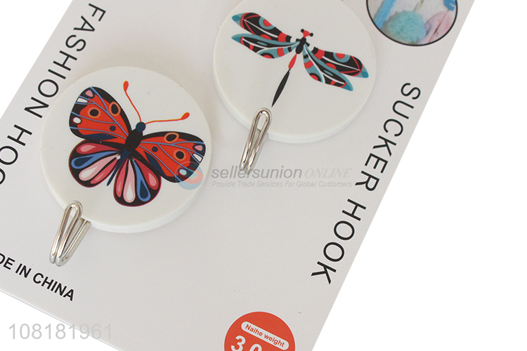 Hot selling adhesive wall hooks punch free bathroom towel hooks