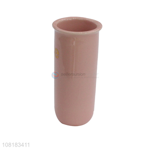 High quality pink cute ceramic flowerpots home vase