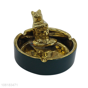 Yiwu market creative classic ceramic <em>ashtray</em> wholesale