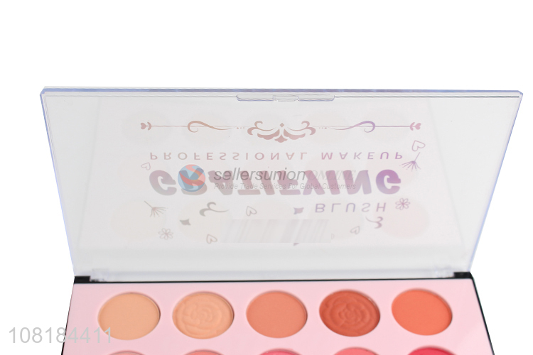 Best Selling 15 Colors Blusher Palette Fashion Cosmetics
