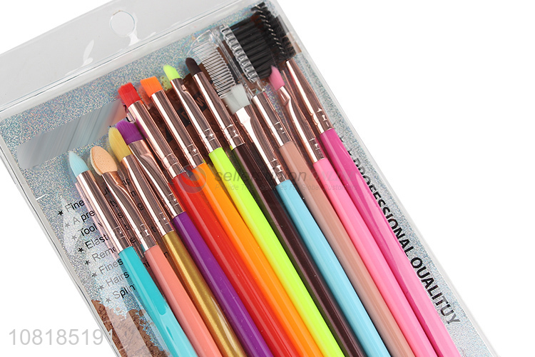 Best Quality 12 Pieces Makeup Brush Fashion Eyeshadow Brush Set