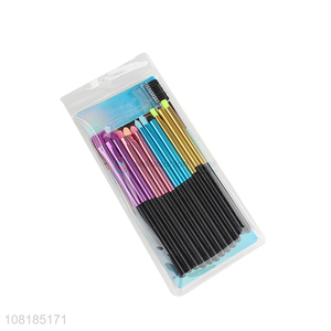 Good Price 12 Pieces Eyeshadow Brush Custom <em>Cosmetic</em> Brush Set