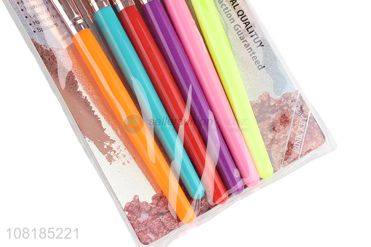 Custom Professional Cosmetic Brush Fashion Powder Brush Set